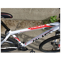 MDS Sport Bike 26" White/RED Velosipēdi