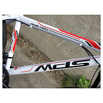MDS Sport Bike 26" White/RED Велосипеды