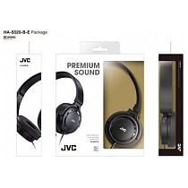 JVC HA-S520-B-E Premium Sound Austiņas ar Mikrofonu Melnas