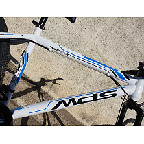 MDS Sport Bike 27'5" White/Blue Velosipēdi